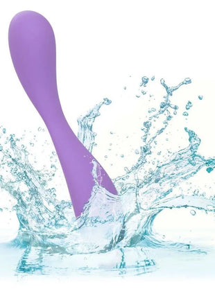 Calexotics contour demi violet violetter silikon vibrato wand mit elegantem, geschwungenem design