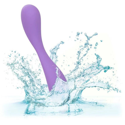 Calexotics contour demi violet violetter silikon vibrato wand mit elegantem, geschwungenem design