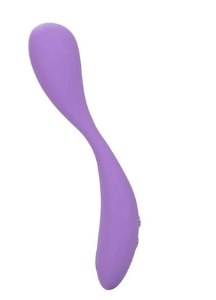 Calexotics contour demi violet violetter silikon vibrator mit glattem, geschwungenem design und dezenten tasten
