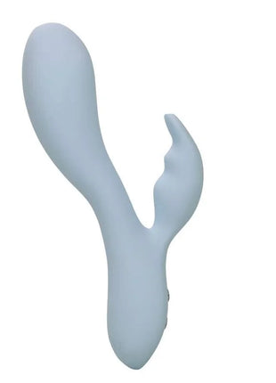 CaleXotics contour kali blau ein schlankes hellblaues silikon-doppelendes erotikspielzeug mit ergonomischem design