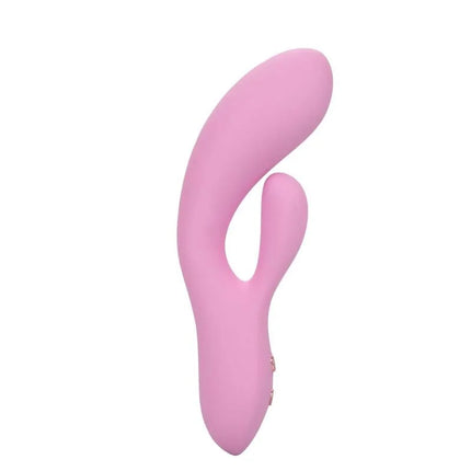 Pink silikonspielzeug calexotics contour zoie rosa mit ergonomischem design und zwei ausgeprägten vorsprüngen