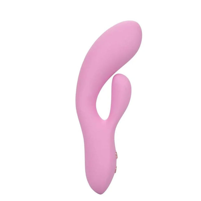 Pink silikonspielzeug calexotics contour zoie rosa mit ergonomischem design und zwei ausgeprägten vorsprüngen