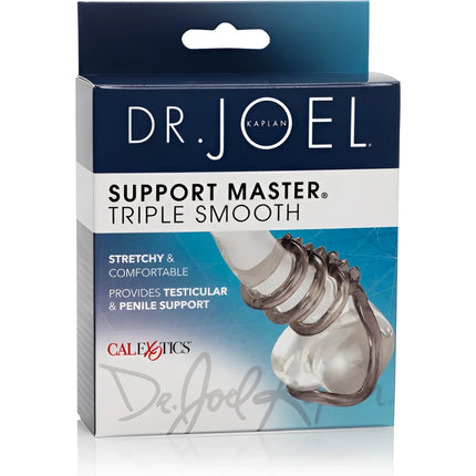 CALEXOTICS - DR. J SUPPORT MASTER TRIPLE GLATT - Penisring ohne Vibration