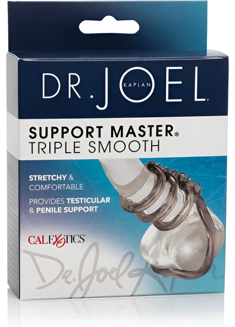CALEXOTICS - DR. J SUPPORT MASTER TRIPLE GLATT - Penisring ohne Vibration