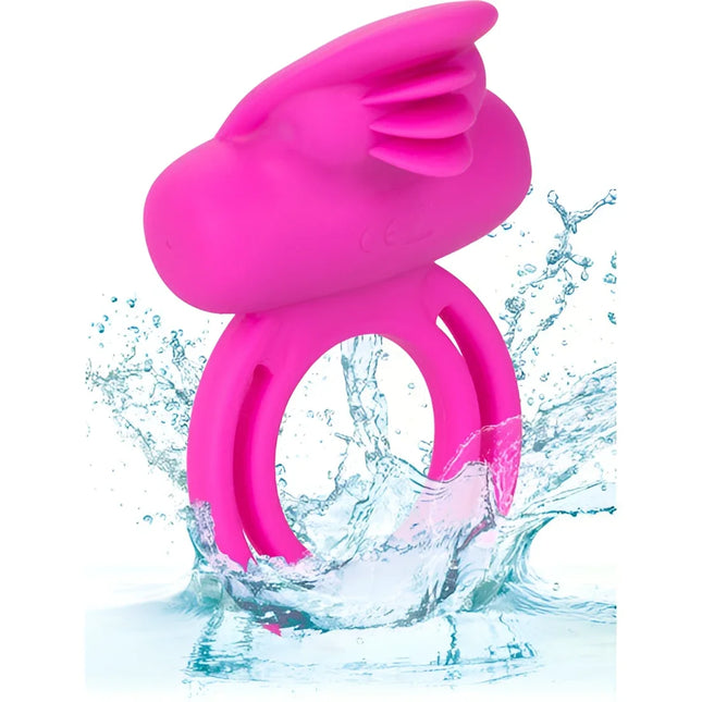 CALEXOTICS - DUAL CLIT FLICKER ENHANCER - Penisring mit Vibration