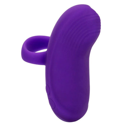 CalExotics Envy Handmassager lila Silikonring mit ergonomischem Design und dezenten strukturierten Rillen