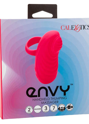 Rosa silikon handmassager von calexotics mit rollball und 7 vibrationsmodi für entspannende massagesessions