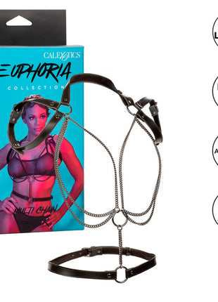 CALEXOTICS - EUPHORIA MULTICHAIN HALTER HARNESS PREMIUM