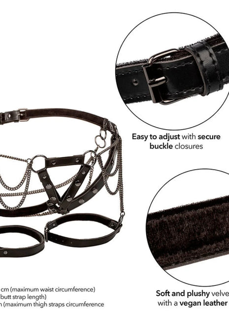 CALEXOTICS - EUPHORIA MULTICHAIN OBERSCHENKELHARNESS PREMIUM