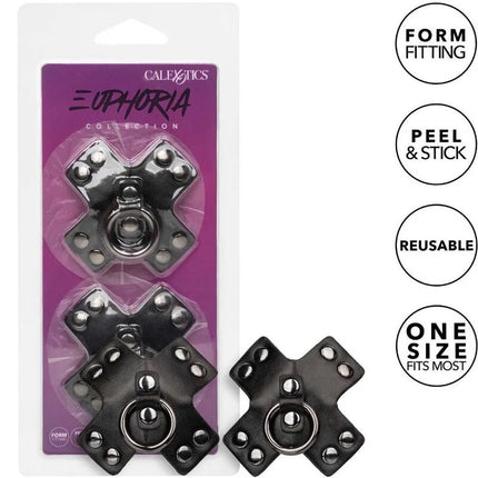 CALEXOTICS - EUPHORIA O-RING SCHWARZ - Nippelcover