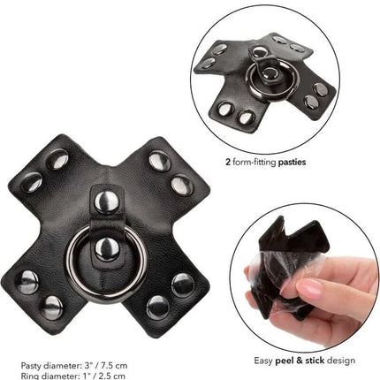 CALEXOTICS - EUPHORIA O-RING SCHWARZ - Nippelcover