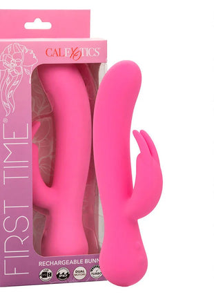 CALEXOTICS - FIRST TIME VIBRATOR RABBIT WIEDERAUFLADBAR ROSA