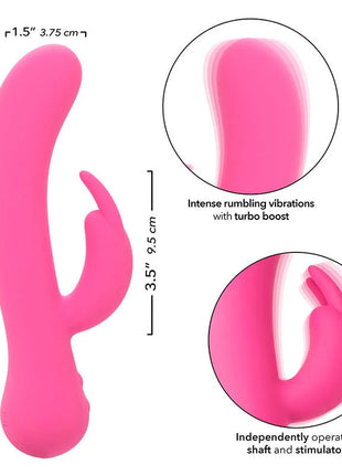 CALEXOTICS - FIRST TIME VIBRATOR RABBIT WIEDERAUFLADBAR ROSA