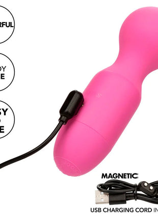 CALEXOTICS - FIRST TIME WIEDERAUFLADBARER MASSAGER 10 VIBRATIONEN ROSA