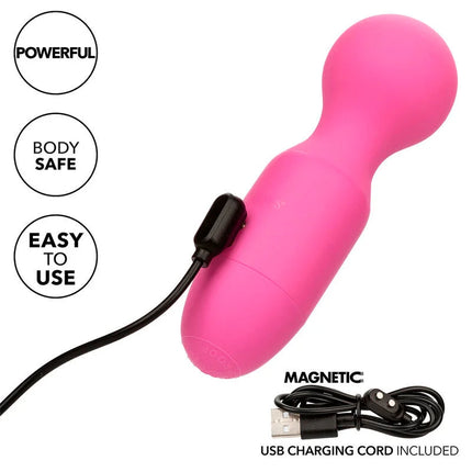 CALEXOTICS - FIRST TIME WIEDERAUFLADBARER MASSAGER 10 VIBRATIONEN ROSA