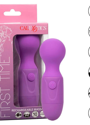 CALEXOTICS - FIRST TIME WIEDERAUFLADBARES MASSAGERÄT 10 VIBRATIONEN LILA