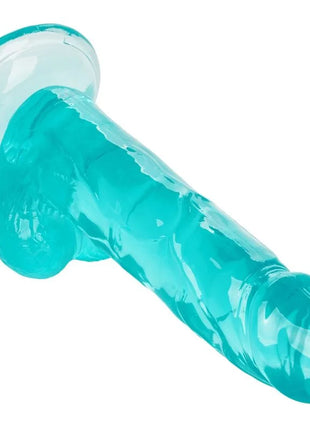CALEXOTICS - GRÖSSE KÖNIGIN-DILDO BLAU 15.3 CM - Dildo mit Saugnapf