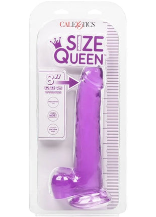 CALEXOTICS - GRÖSSE KÖNIGIN-DILDO LILA 20.3 CM - Dildo mit Saugnapf