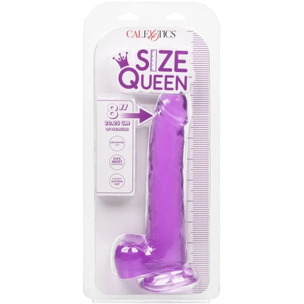 CALEXOTICS - GRÖSSE KÖNIGIN-DILDO LILA 20.3 CM - Dildo mit Saugnapf