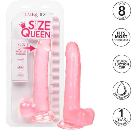 CALEXOTICS - GRÖSSE KÖNIGIN-DILDO ROSA 20.3 CM - Dildo mit Saugnapf