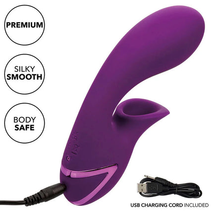 CALEXOTICS - HUNTINGTON BEACH HEARTBREAKER STIMULATOR & SUCKER LILA VON CALIFORNIA DREAMING - Klitorissauger