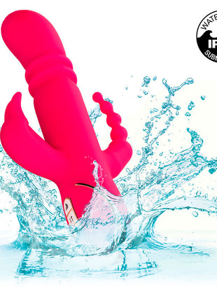 CALEXOTICS - JACK FANTASY DREIFACH BEHEIZTER VIBRATOR RABBIT ROSA
