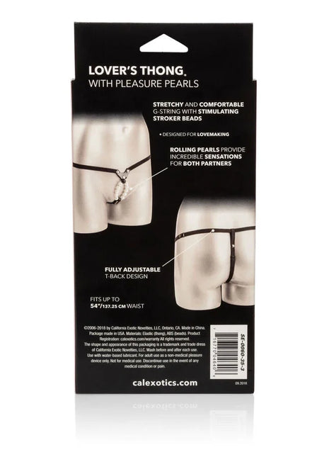 CALEXOTICS - LOVERS TANGA MIT GENUSSPERLEN