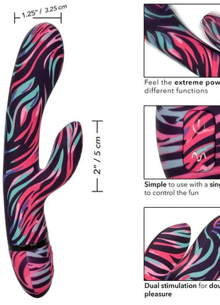 CALEXOTICS - MENAGE A MOI DUAL WAND VIBRATOR - Rabbit-Vibratoren