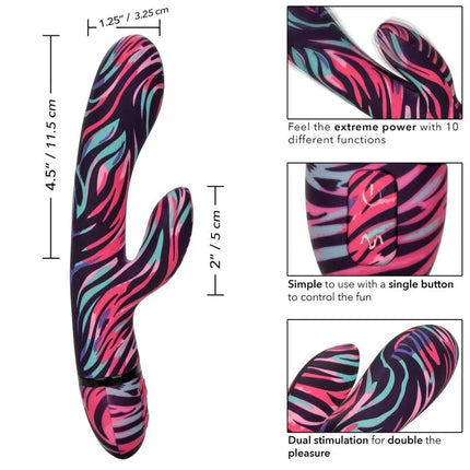 CALEXOTICS - MENAGE A MOI DUAL WAND VIBRATOR - Rabbit-Vibratoren