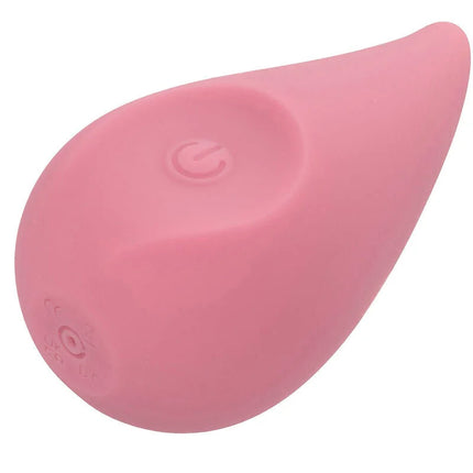 Calexotics mod flair stimulator rosa pink silikon teardrop-förmiges persönliches vergnügungsgerät mit power-taste