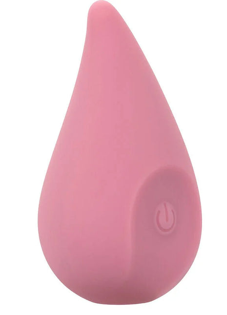 Pink silikon-teardrop-förmiger mod flair stimulator rosa von calexotics mit seitlichem ein-/ausschalter