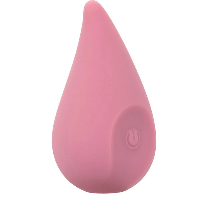 Pink silikon-teardrop-förmiger mod flair stimulator rosa von calexotics mit seitlichem ein-/ausschalter