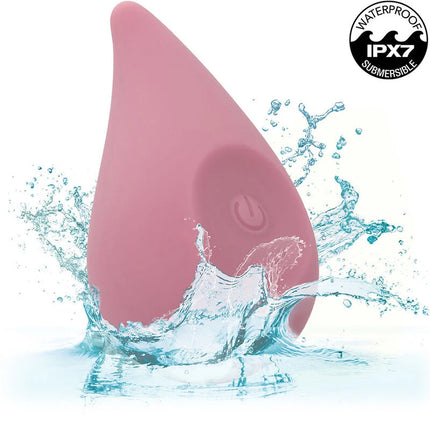 Calexotics mod flair stimulator rosa pink teardrop-shaped waterproof vibrator mit matter oberfläche und integrierter taste