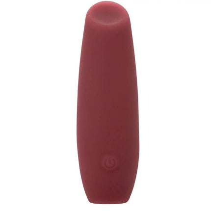 CaleXotics mod tilt stimulator rot matte rose roter silikonvibrator mit glattem, abgerundetem design und eingebettetem power-knopf