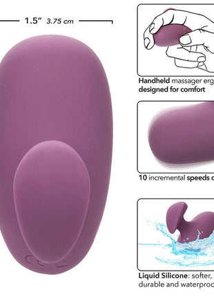 Purple silikon handmassagegerät caalexotics mod touch stimulator lila mit 10 vibrationsstufen und ergonomischem design