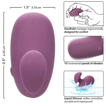 Purple silikon handmassagegerät caalexotics mod touch stimulator lila mit 10 vibrationsstufen und ergonomischem design