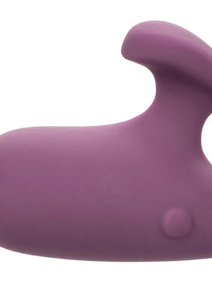 CaleXotics mod touch stimulator lila violetter silikon rabbit-vibrator mit glatten konturen und seitlichem knopfschalter