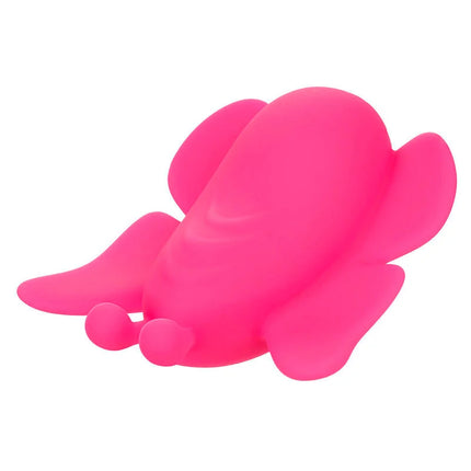 Vibrant pink silikon oktopusförmiger stimulator mit 10 vibrationen von calexotics neon vibes der flutter vibe rosa