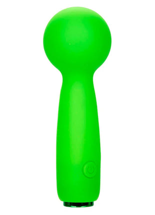 CALEXOTICS - NEON VIBES THE BUBBLY VIBE MINI-MASSAGER 10 VIBRATIONEN GRÜN