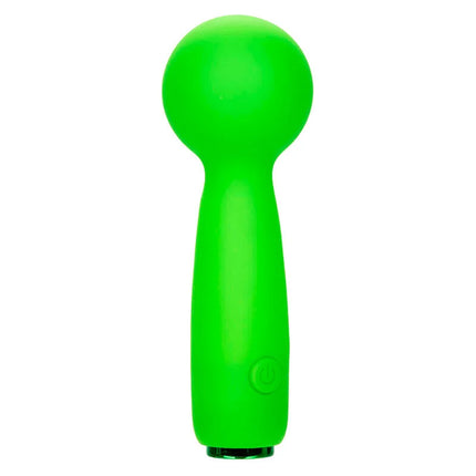 CALEXOTICS - NEON VIBES THE BUBBLY VIBE MINI-MASSAGER 10 VIBRATIONEN GRÜN
