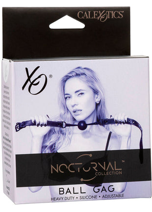 CALEXOTICS - NOCTURNAL BALL GAG SILIKON SCHWARZ