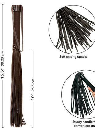 CALEXOTICS - NOCTURNAL FLOGGER LEDER SCHWARZ