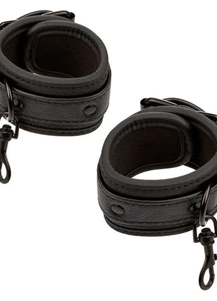 CALEXOTICS - NOCTURNAL HOG TIE CONNECTOR CUERO EINSTELLBAR SCHWARZ