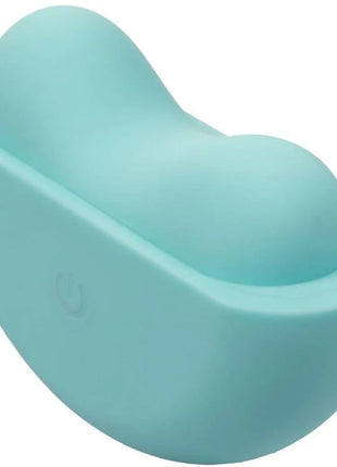 CaleXotics ovation applause stimulator aqua green ist ein glattes, ergonomisches silikongerät in hellblau