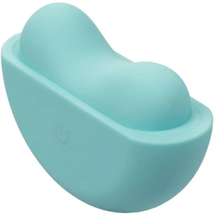 CaleXotics ovation applause stimulator aqua green ist ein glattes, ergonomisches silikongerät in hellblau