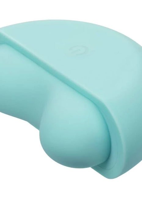 Calexotics ovation applause stimulator aqua green ergonomisches mauspad aus leichtem blauem silikon mit glattem rundem design