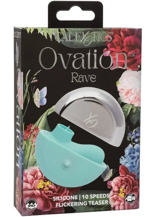 CALEXOTICS - OVATION RAVE STIMULATOR AQUA GREEN - Minivibrator