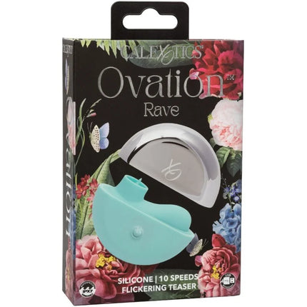 CALEXOTICS - OVATION RAVE STIMULATOR AQUA GREEN - Minivibrator