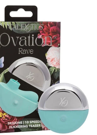 CALEXOTICS - OVATION RAVE STIMULATOR AQUA GREEN - Minivibrator