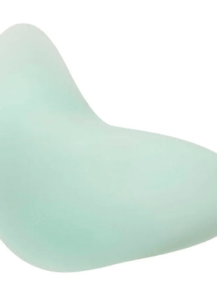 Eine glatte, transluzente mintgrüne silikon-nackenstütze pacific bali teaser von calexotics mit 10 funktionen aqua
